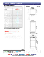 Turbo Air TJMI-30SDW-N 36 5/8" White Indoor Ice Merchandiser w/ Glass Door – Bottom Mount Compressor, 115v - Donut-Equipment.com