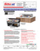Turbo Air TOM-60L-UF-W-1SI-N 59 7/8" Drop-In Horizontal Open Air Cooler w/ (1) Level – White Exterior, 115v - Donut-Equipment.com