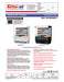 Turbo Air TOM-50MSEW-N 51 1/8" White Narrow Depth Vertical Open Air Cooler / Air Curtain Display Case with (4) Levels, 115v - Donut-Equipment.com