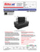 Turbo Air TIOM-36CSCB-N 84" Square Glass Island Open Air Merchandiser, 36 Cu. Ft., Self-Serve, Black, 220v - Donut-Equipment.com