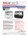 Turbo Air TCGB-60CO-B-N 60-1/2" Curved Glass Full-Service Dual Zone Dry/Refrigerated Bakery Display Case, 3 Levels, Black Exterior, 115v - Donut-Equipment.com