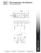 BK Resources Stainless Steel 3 Compartment Sink w/ 10" Riser & Left Drainboard – 20"L x 16"W x 14"D Bowls - Donut-Equipment.com