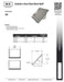BK Resources 48" Left-Side Rinse Table Kit, 16-Gauge Stainless Steel - Donut-Equipment.com