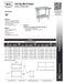 BK Resources 72" x 24" 18 Gauge Stainless Steel Work Table with Galvanized Undershelf – Prep Table - Donut-Equipment.com