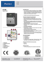 Prática Fit Express SM Single Mag Ventless High-Speed Commercial Rapid Cook Oven, Countertop Design - Donut-Equipment.com