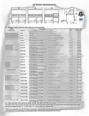 Comstock-Castle F3226-18-1.5RB 60" Gas Restaurant Range, 4 Open Burners, 18" Griddle, 18" Radiant Broiler, 2 Standard Ovens, Stainless Steel Front, 244,000 BTU - Bakery Wholesalers