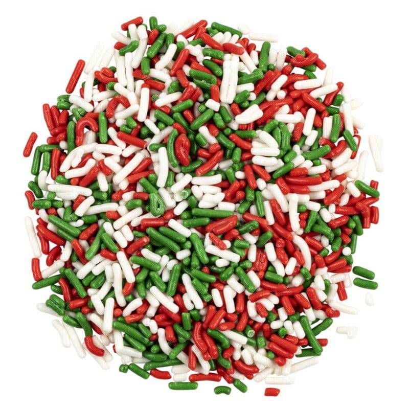 Christmas Blend Sprinkles/Jimmies Bakery Wholesalers
