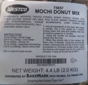 Westco Mochi Donut Mix 35.2 lbs Bakery Wholesalers