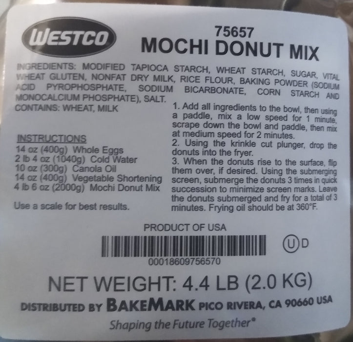 Westco Mochi Donut Mix 35.2 lbs