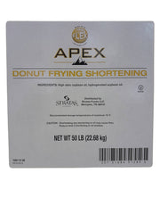 APEX NON HYDROGENATED PREMIUM DONUT FRY OIL/ SHORTENING 5% off-Wholesale Price-36 Cubes of shortening per pallet Bakery Wholesalers