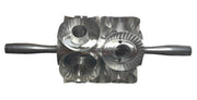 Junior Round Two Row Donut Cutter with Larger 1-1/4 inch center hole - Donut-Equipment.com