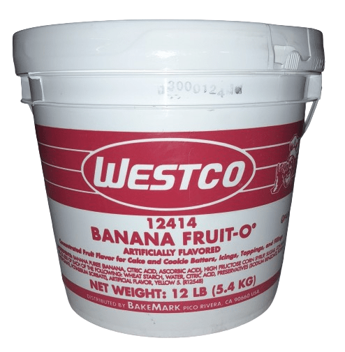 Westco Banana Fruito Icing Fruit 12# Bakery Wholesalers