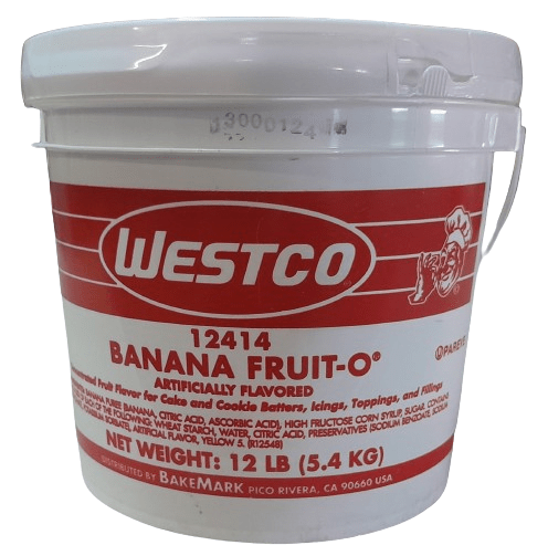 Westco Banana Fruito Icing Fruit 12# Bakery Wholesalers