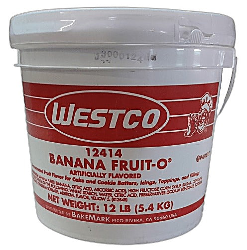 Westco Banana Fruito Icing Fruit 12# Bakery Wholesalers