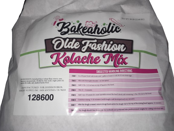 Sample Bakeaholic Olde Fashion Kolache Mix