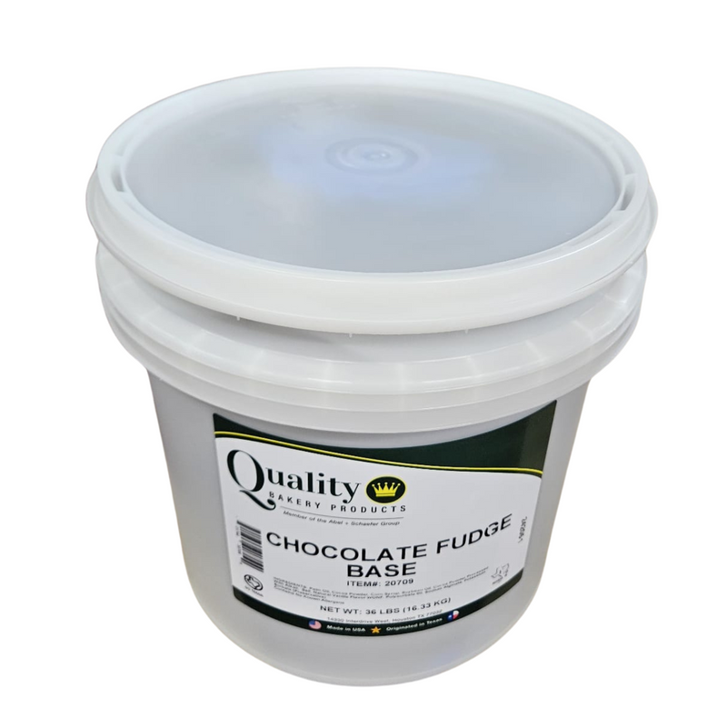 Quality Dark Chocolate Fudge Base For Icings and Glaze-36 pounds - Bakery Wholesalers