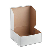 9X9X4 Lock Corner Bakery Box (200) count Bakery Wholesalers