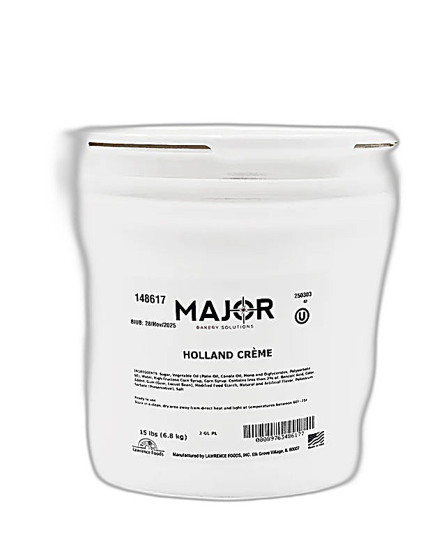 Major Bakery Solutions Holland Creme 15 lbs - Bakery Wholesalers