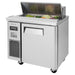 Turbo Air JST-36-N 36" 1 Door Side Mount Compressor Refrigerated Sandwich Prep Table - Donut-Equipment.com