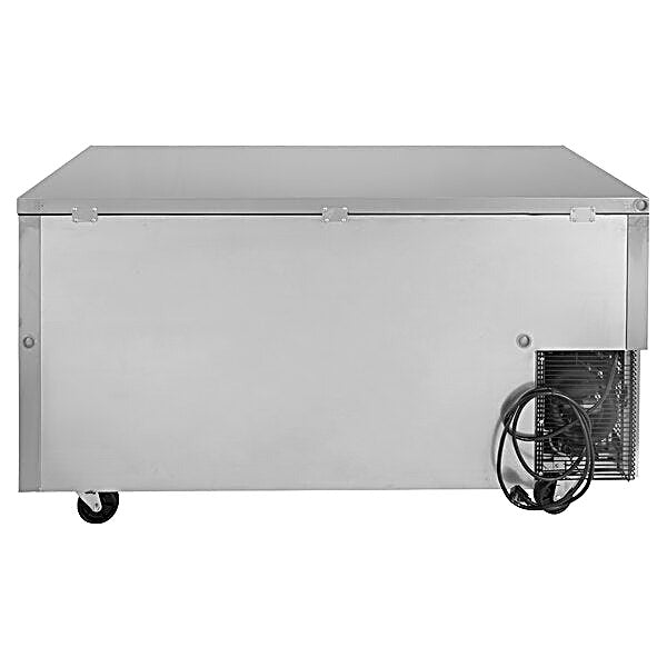 Turbo Air JUR-60-G-N J Series 60" Glass Door Undercounter Refrigerator w/ 2 Sections & Side Mounted Compressor - Donut-Equipment.com