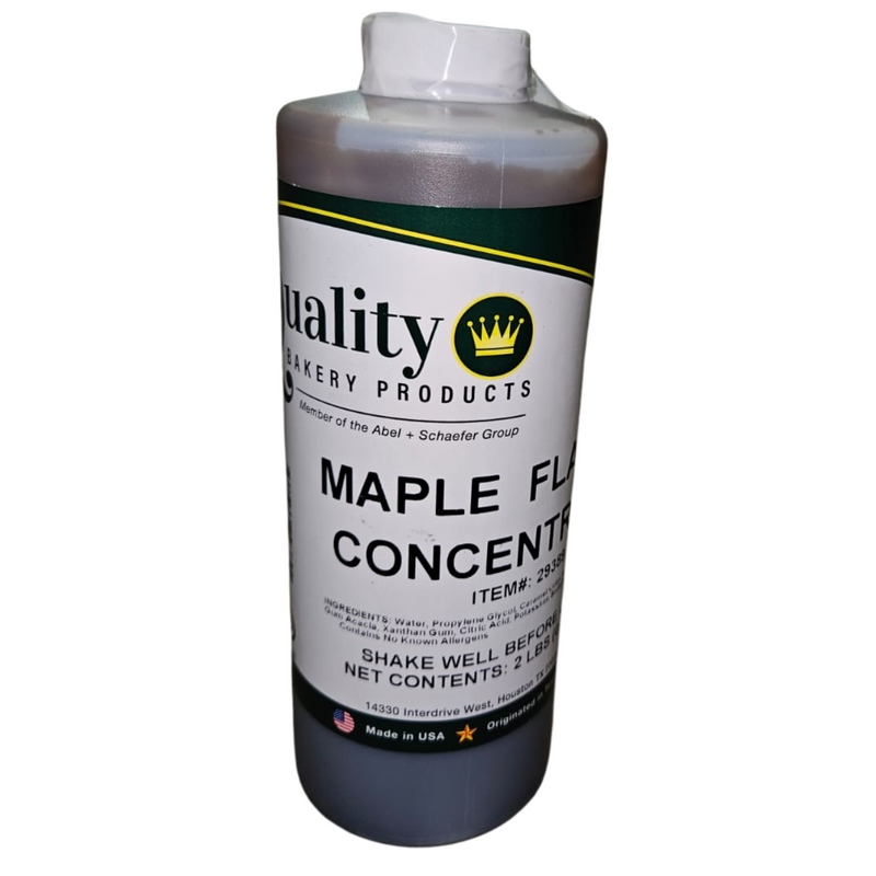 Premium Maple Flavoring for Icings, Glaze, Desserts 1 Quart - Bakery Wholesalers