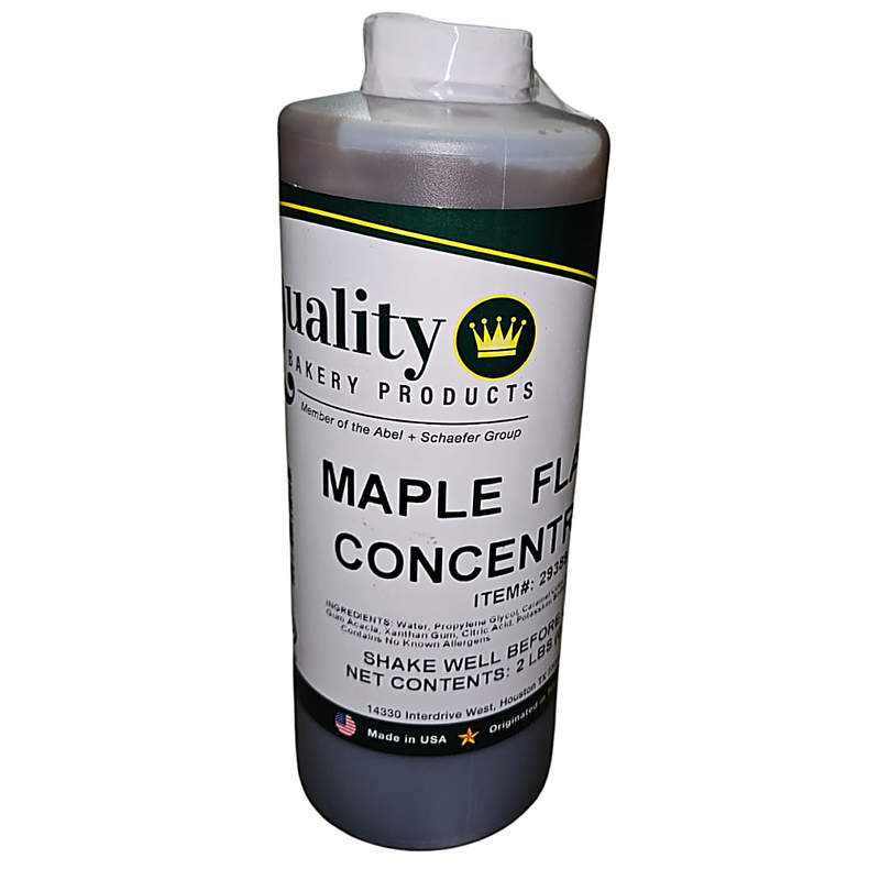 Premium Maple Flavoring for Icings, Glaze, Desserts 1 Quart - Bakery Wholesalers