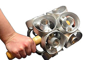 Two Row Donut Cutters (4 Sizes Available in Variants) Bakery Wholesalers