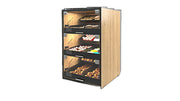 Palram Countertop Bakery Display Case with Illuminated Soft-Close Drawers & Tempered Glass – 21"W x 32"H x 20"D - Donut-Equipment.com