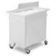 Faribo P455 C/A Multi-Purpose Soak Tank, 33"L x 19"W x 29"H, Tank/Cover/Frame/Spigot/Rack, 37 Gallon - Bakery Wholesalers