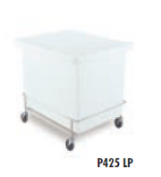 Faribo P425 LP Low Profile Ingredient Bin, 36"L x 26"W x 26"H, Ingredient Bin/Cover/Low Profile Frame, 54 Gallon - Bakery Wholesalers