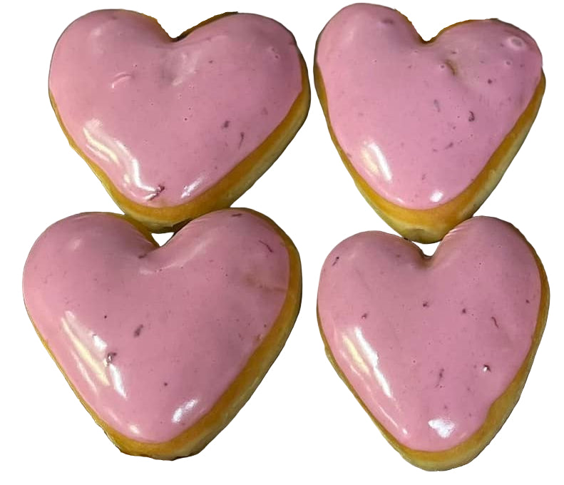 Heart Shaped Bismark/Round Two Row Cutter