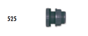 Faribo 525 Heavy-Duty Bulkhead for 3/4" Spigot ONLY - Bakery Wholesalers