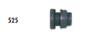 Faribo 525 Heavy-Duty Bulkhead for 3/4" Spigot ONLY - Bakery Wholesalers