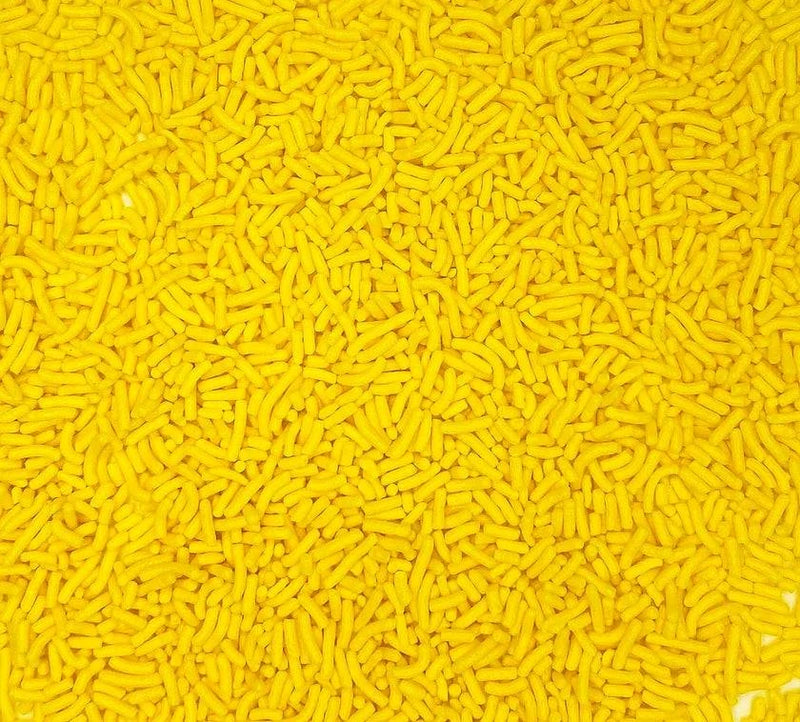 Yellow Decorettes / Sprinkles / Jimmies Bakery Wholesalers