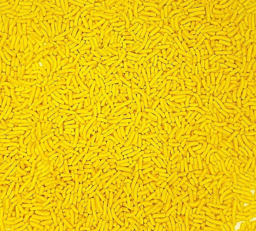 Yellow Decorettes / Sprinkles / Jimmies Bakery Wholesalers