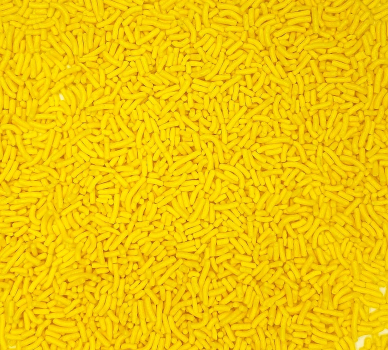 Decorettes amarillos / Sprinkles / Jimmies