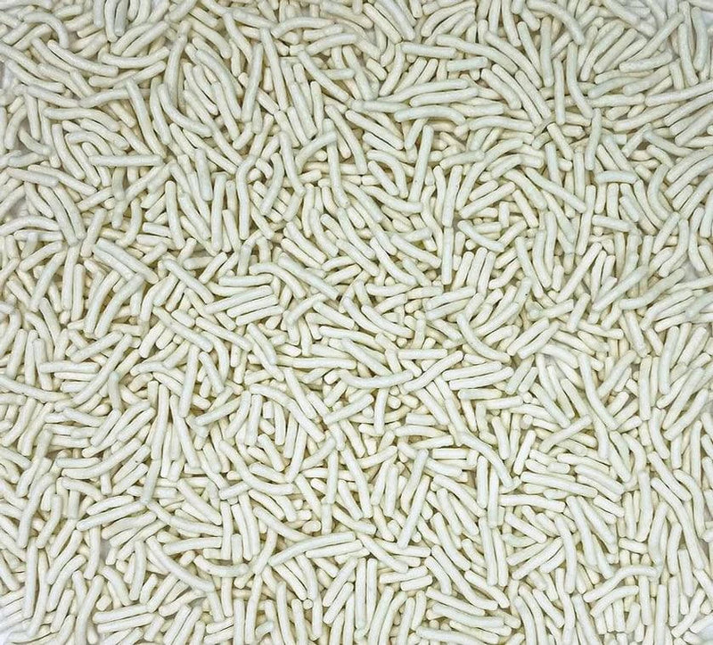 White Decorettes / Sprinkles / Jimmies Bakery Wholesalers