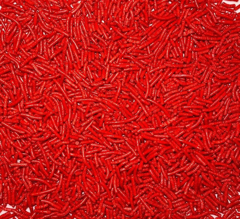 Red Decorettes / Sprinkles / Jimmies Bakery Wholesalers