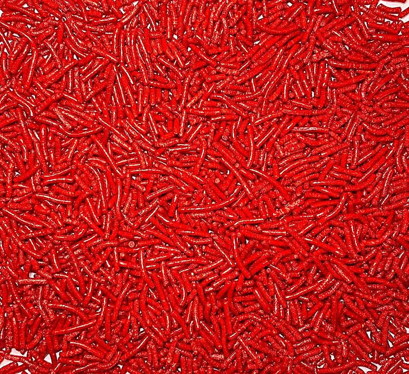 Red Decorettes / Sprinkles / Jimmies Bakery Wholesalers