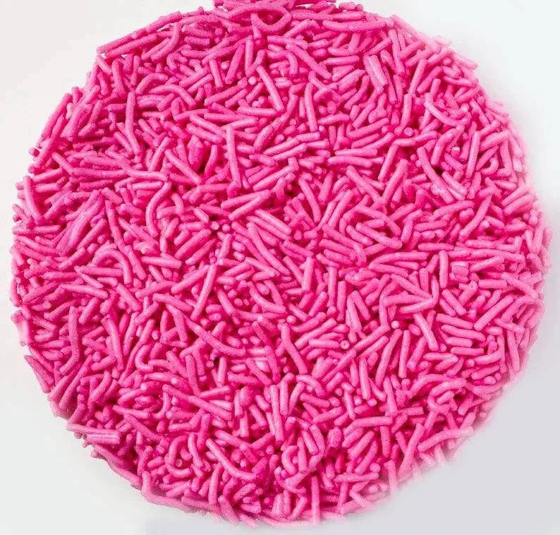 Pink Decorettes / Sprinkles / Jimmies Bakery Wholesalers