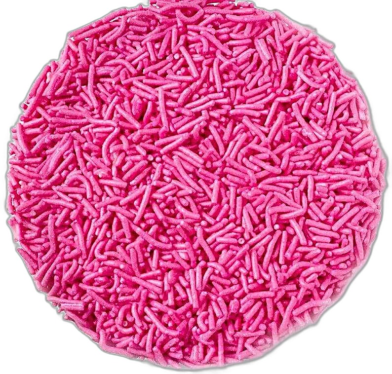 Pink Decorettes / Sprinkles / Jimmies Bakery Wholesalers