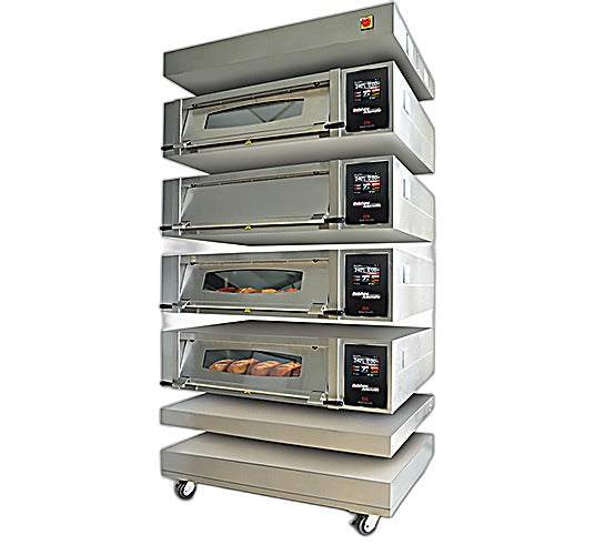 Belshaw, (00799271), DX Deck Oven with Steam, (3) deck, (3) tray, 208-240v/60/3-ph - Bakery Wholesalers
