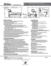 Belshaw Donut Robot® Mark II GP (Gas) Propane or Natural Gas for Mini Donuts only Bakery Wholesalers