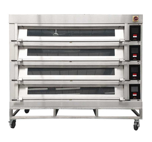 Belshaw, (00799322), DX Deck Oven with Steam, (3) deck, (3) tray, 480v/60/3-ph - Bakery Wholesalers