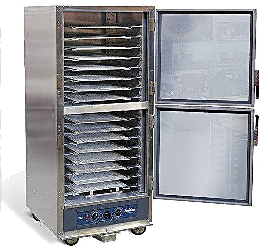 Belshaw 17 shelf cabinet proofer with 2 'Dutch' Doors, CP3 (208-240 Volts, 50-60 hz, 1-phase) , Temperature reads in Celsius with Auto-water installed Bakery Wholesalers