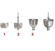 Belshaw (0290-1000) B/F HOPPER DIVIDER for making Two Flavor Donuts Bakery Wholesalers