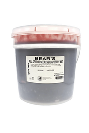 Bear Stewart Red Raspberry Seedless Mist Filling- 20 Pound Pail Bakery Wholesalers