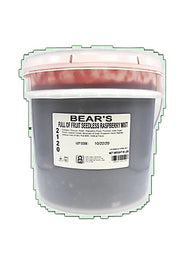 Bear Stewart Red Raspberry Seedless Mist Filling- 20 Pound Pail Bakery Wholesalers