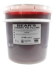 Whole Cherry Pie Filling- 40 Pound Pail Bakery Wholesalers