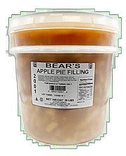 Bear Stewart Sliced Apple Pie Filling- 38 pound pail Bakery Wholesalers
